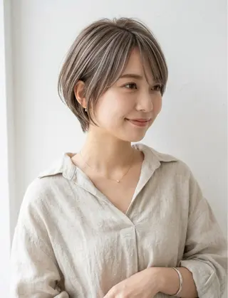 ショート デュファブル　高橋 慶一のヘアスタイル
