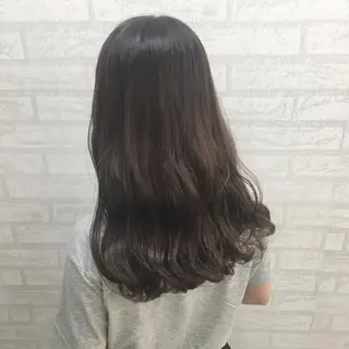 セミロング カラー yoshi (菅沼義晴)のヘアスタイル