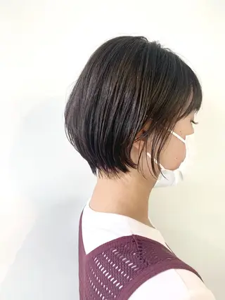ショート カラー ボブ/大人ヘア k-two濱田のヘアスタイル