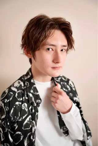 ミディアム メンズ 北脇 健治のヘアスタイル