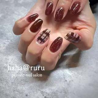 ネイル haha@ ruruのネイルデザイン