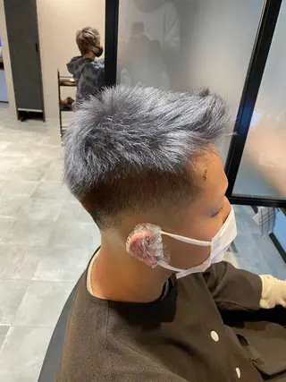 ショート メンズ 小口 晃のヘアスタイル