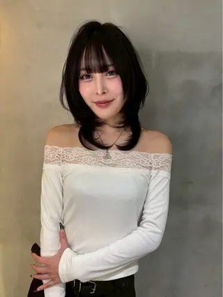 ロング 髪質改善 ANFINI 仙台所属・髪質改善 中島一斗のヘアスタイル