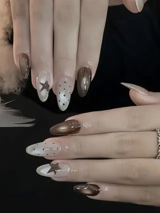 ロング Bling Salonのネイルデザイン