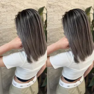 ミディアム Y Uのヘアスタイル