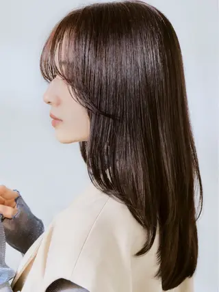 ミディアム Inity shojiのヘアスタイル