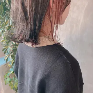 ショート カラー ヘアアレンジ stylist/蛯谷 珠里のヘアスタイル