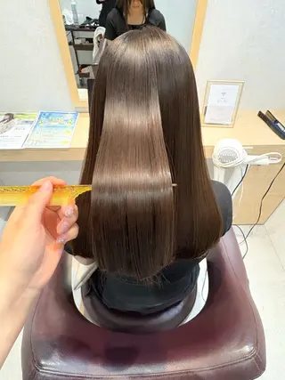 ロング 透明感/チョコカラー 💍TAMA💍のヘアスタイル