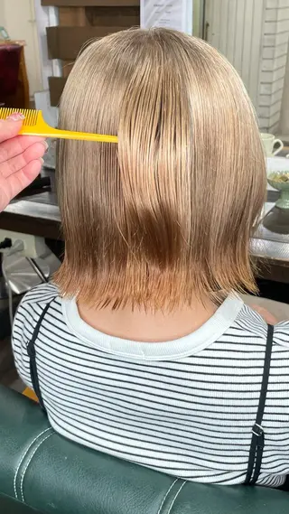 ショート 村上 綾音のヘアスタイル