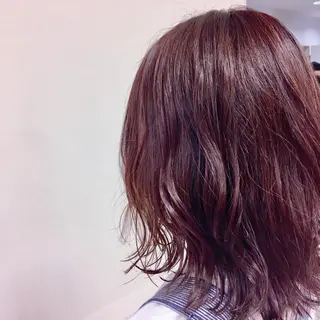 ミディアム カラー ヘアアレンジ 【Sweep】おじま のぞみのヘアスタイル