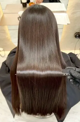 ロング 小顔韓国レイヤー× 艶髪 池袋/ハナ🌷のヘアスタイル