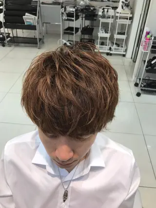 メンズ ✨髪質改善縮毛矯正✨ 二上裕太のヘアスタイル