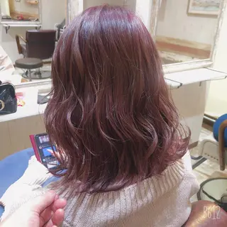 ミディアム カラー 【垢抜け大人髪】 TIARA西山のヘアスタイル