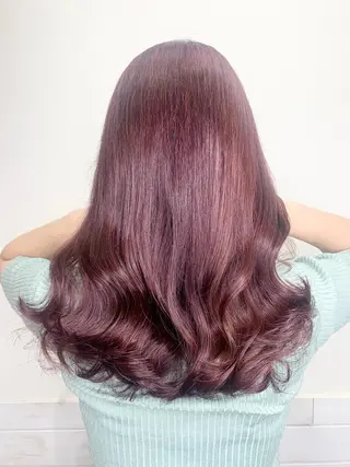 セミロング lucia奈良店所属・lucia RYOのヘアスタイル