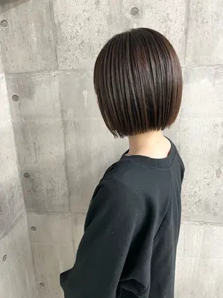 ミディアム カラー 一戸 亮祐のヘアスタイル