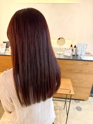 ロング 宮原 愛果のヘアスタイル