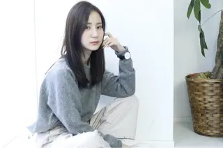 セミロング Fill @のヘアスタイル