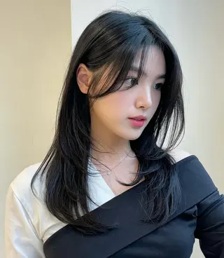 ミディアム MAEDA 西金沢美容室のヘアスタイル