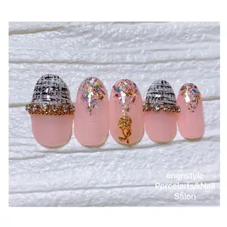 ミディアム ネイル 👑enen style👑のネイルデザイン