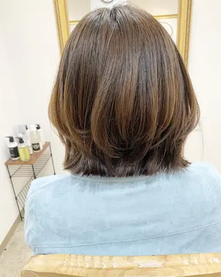 ミディアム ショート&ボブ井上 菜樹のヘアスタイル