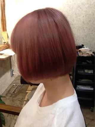 ミディアム MIRUCO by KURAKU所属・⭐️ハイトーンカラー ⭐️メンズパーマ達成のヘアスタイル