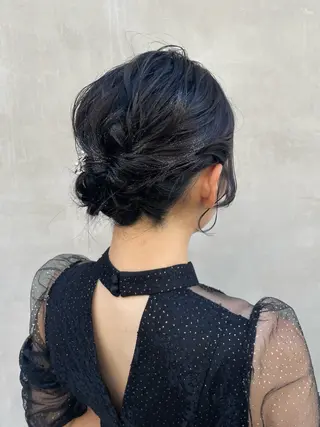 セミロング 鎌取/透明感カラー /ボブ/顔まわりのヘアスタイル