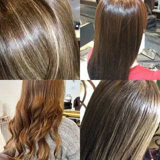 カラー 後藤 みなものヘアスタイル