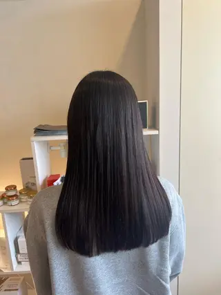 ロング パーマ 竹添 有梨沙のヘアスタイル