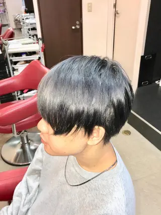 カラー メンズ 渋谷宮益坂 omoのヘアスタイル