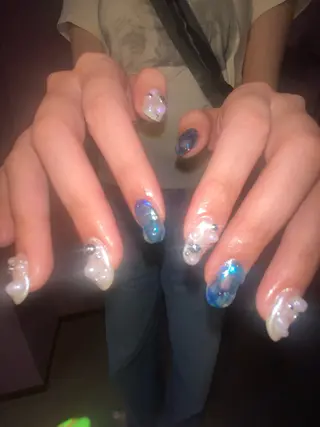 ネイル NICO nail　三軒茶屋店　ネイル＆アイラッシュ所属・oichan 𖦹°‧のネイルデザイン