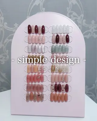 ネイル ÉCRIN 💅長堀橋のネイルデザイン
