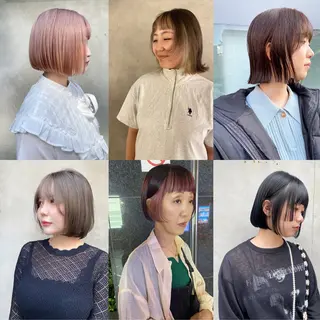 ショート sea's所属・ヒラカホ/矢場町/ ブリーチ/似合わせのヘアスタイル