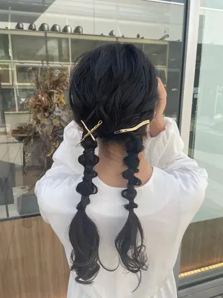 ヘアアレンジ 🩰Lolonois 森ノ宮Aiko🎀のヘアスタイル