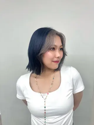 ミディアム Ayuki /福岡美容室のヘアスタイル