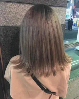 カラー hina☺︎ 髪質改善/ストレートのヘアスタイル