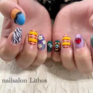 ネイル nailsalon Lithos所属・nailsalon Recontreのネイルデザイン