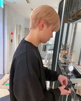 ショート カラー メンズ 栄/矢場町 三井太朗のヘアスタイル