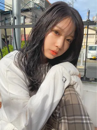 ロング カラー umu.所属・plumu. ♡【プリュム】のヘアスタイル