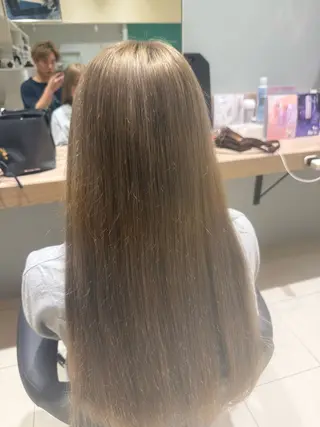 ロング カラー 作長 晃希のヘアスタイル