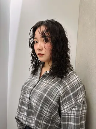 ロング パーマ HARE &nail ☪️remiのヘアスタイル