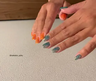 ネイル Spiky とうげ ふうかのネイルデザイン
