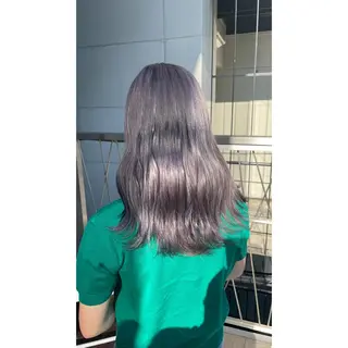 セミロング カラー 梅田/髪質改善カラー ❄︎ mikiのヘアスタイル