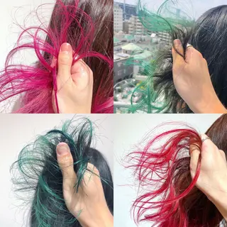 ショート カラー ヘアアレンジ 【池袋/スパイキー ショート】ⓝⓘⓜⓤのヘアスタイル