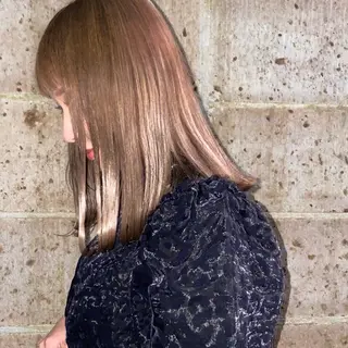 ミディアム カラー botan🦖*･ amiのヘアスタイル