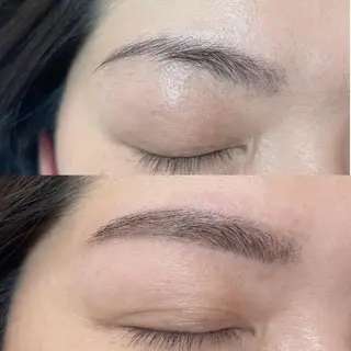 アイブロウ plume eyelashのネイルデザイン