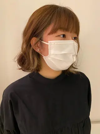 ショート saya/似合わせ /透明感カラーのヘアスタイル