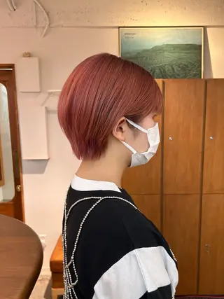 ショート ENIEN MAKE'S 立川所属・綾/ベージュカラー /パーマ🩰のヘアスタイル