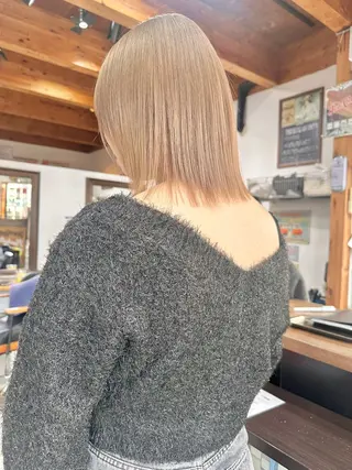 ショート カラー 💖艶・ブリーチ 透明感miyu💖のヘアスタイル