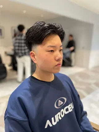 ショート メンズ メンズパーマ/カット / 古川　諒のヘアスタイル