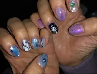 ネイル パラあり！フィルイン 推しネイル大歓迎！のネイルデザイン